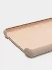 Бежевый чехол силиконовый Silicone Cover Case для Nokia 3