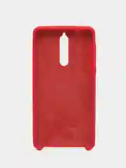 Красный чехол силиконовый Silicone Cover Case для Nokia 8