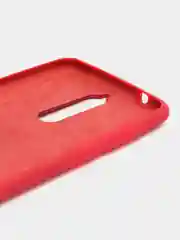 Красный чехол силиконовый Silicone Cover Case для Nokia 8