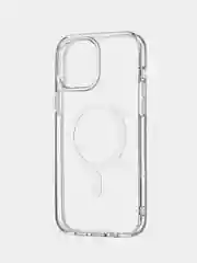 Чехол Magsafe для iPhone 11, 12, 13 Pro Max, 14 силиконовый, прозрачный