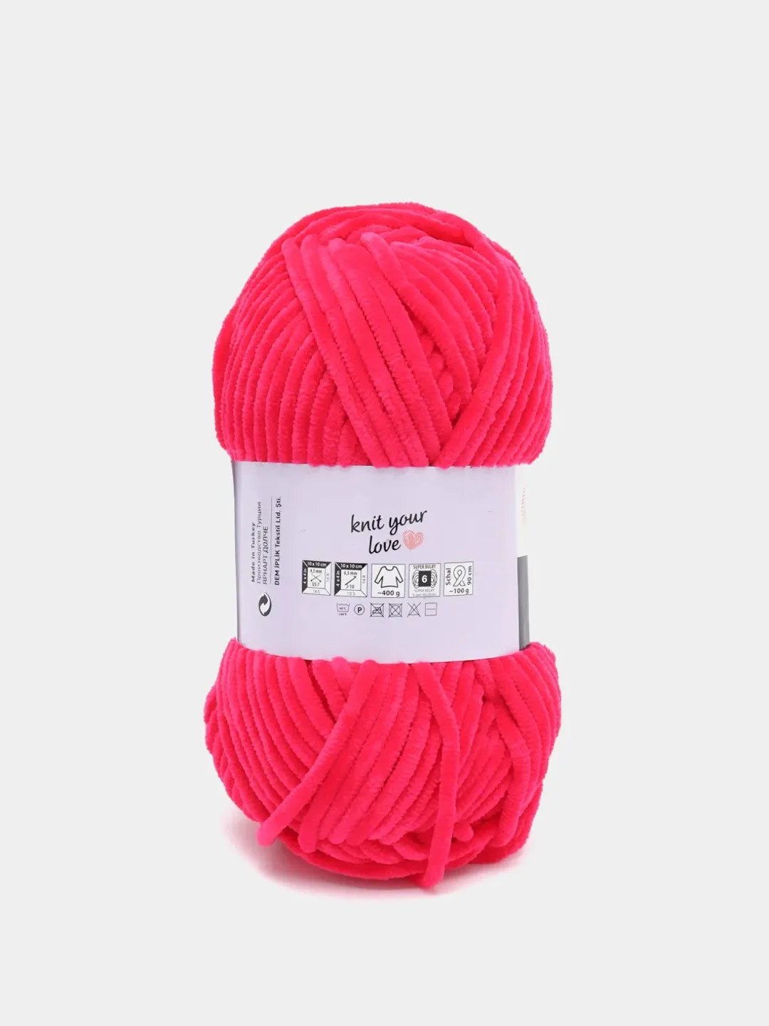Вишнёвый пряжа YarnArt Dolce плюшевая, микрополиэстер, 100 г, 120 м