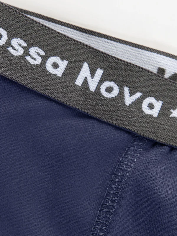 Синий трусы для мальчика боксеры Bossa Nova "Basic"