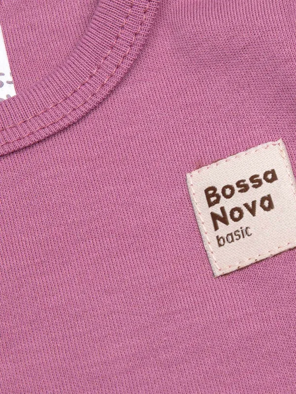Угольный боди для малыша с длинным рукавом Bossa Nova "Basic"