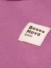 Фиолетовый боди для малыша с коротким рукавом Bossa Novа "Basic"