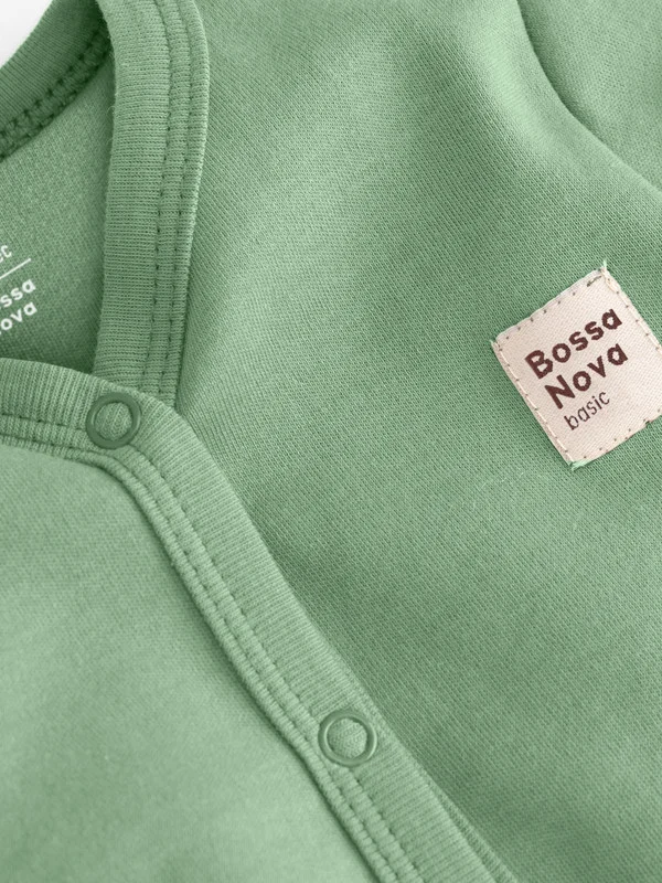 Зеленый комбинезон с закрытыми ножками "Basic" Bossa Nova