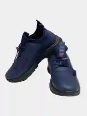 Синий мужские кроссовки, с мехом