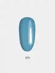 Гель лак для ногтей, гель-лак LuckyLak Fashion №075, 8g, бирюзовый морская волна