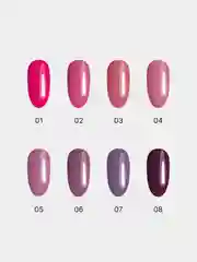 Гель лак для ногтей KIYOKO Moda, 10g (02-19) красный, оранжевый, розовый, зеленый