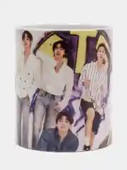Алый кружки "K-pop" 9 видов, BTS, Stray Kids, BLACKPINK и др.