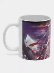 Коралловый кружки по аниме игре  "Genshin Impact","Гравити фолз", "Рик и Морти","Салли фейс" , 330 мл