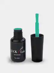 Гель лак для ногтей LuckyLak FL №018, 8g бирюзовый для маникюра и педикюра