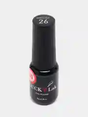 Гель лак для ногтей гель-лак LuckyLak FL №026 8g коричневый кирпич для маникюра и педикюра