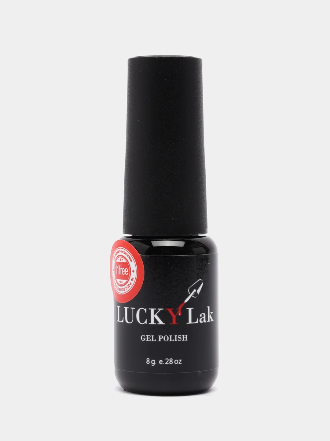 Гель лак для ногтей гель-лак LuckyLak FL №026 8g коричневый кирпич для маникюра и педикюра