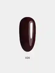 Гель лак для ногтей гель-лак LuckyLak FL №026 8g коричневый кирпич для маникюра и педикюра