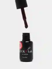 Гель лак для ногтей гель-лак LuckyLak FL №026 8g коричневый кирпич для маникюра и педикюра