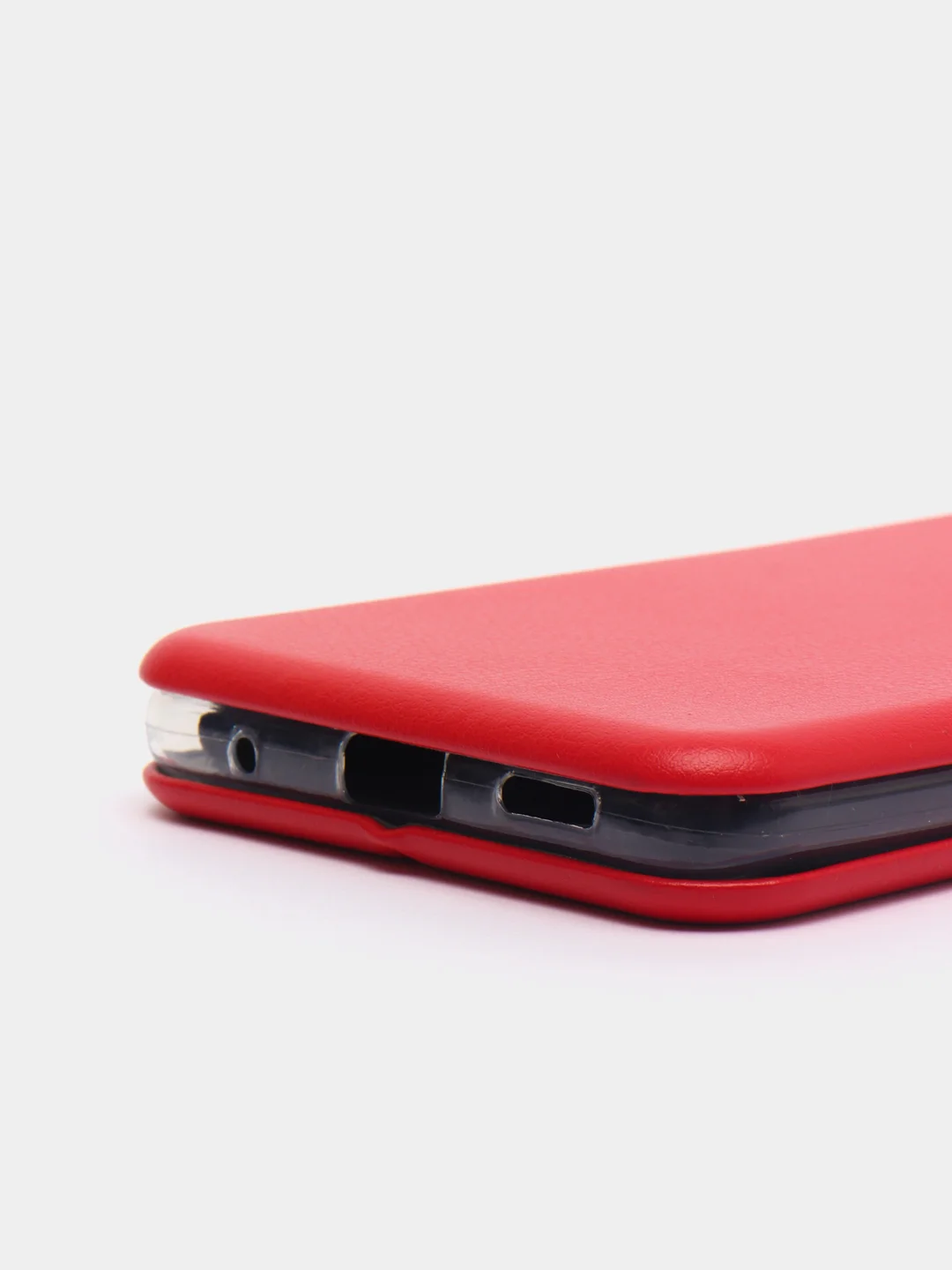 Красный чехол-книжка Xiaomi Redmi Note 10 Pro