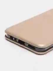 Золотой чехол-книжка для Realme 8, Realme 8 Pro (Реалми 8, Реалми 8 Про)