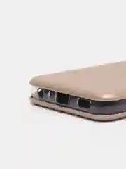 Золотой чехол-книжка для Samsung Galaxy A03 Core