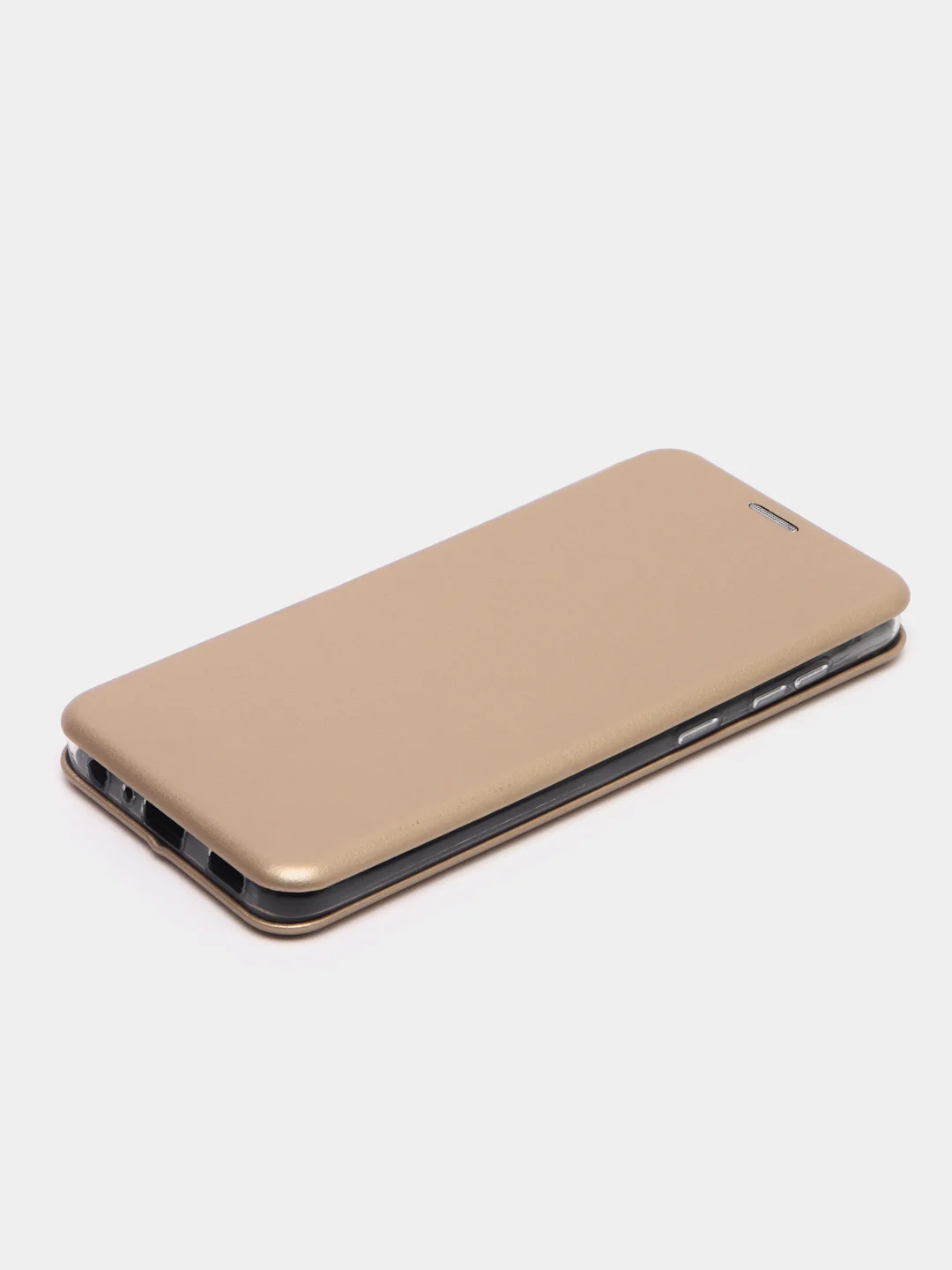 Золотой чехол-книжка для Samsung Galaxy A03 Core
