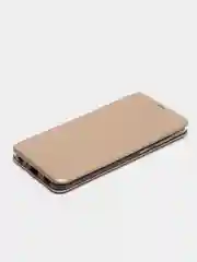Золотой чехол-книжка для Samsung Galaxy A03 Core