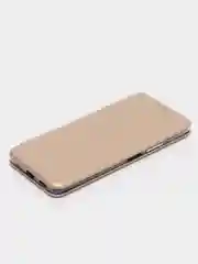 Золотой чехол-книжка Xiaomi Redmi Note 10 Pro
