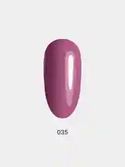 Гель лак для ногтей, гель-лак LuckyLak FL №038, 8g, розовый ягодный подтон для маникюра
