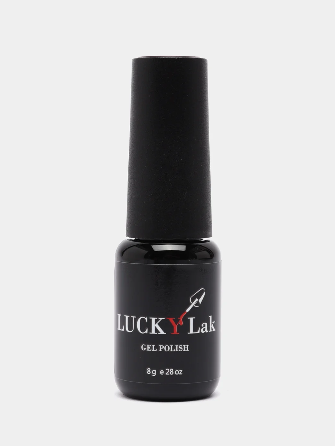 Гель лак для ногтей, гель-лак LuckyLak FL №038, 8g, розовый ягодный подтон для маникюра