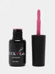 Гель лак для ногтей, гель-лак LuckyLak FL №038, 8g, розовый ягодный подтон для маникюра