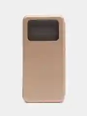 Золотой чехол-книжка для Poco M4 Pro 4G