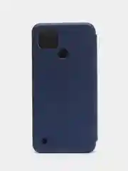 Синий чехол-книжка для Realme C21Y / Realme С25Y (Реалми С21Y / С25Y)