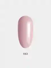 Гель лак лля ногтей LuckyLak FL №043 8g бежевый натуральный нюд для маникюра и педикюра