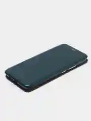 Зеленый чехол-книжка для Realme C21Y / Realme С25Y (Реалми С21Y / С25Y)