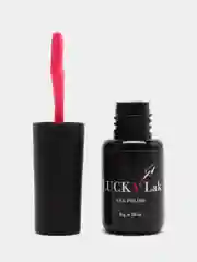 Гель лак для ногтей гель-лак LuckyLak FL №051 8g яркий розовый лак для маникюра и педикюра