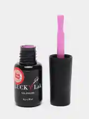 Гель лак для ногтей, гель-лак LuckyLak FL №071, 8g фуксия светлая сиреневый для маникюра