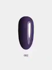 Гель-лак для ногтей, гель-лак LuckyLak FL №082, 8 g, темно-фиолетовый для маникюра и педикюра