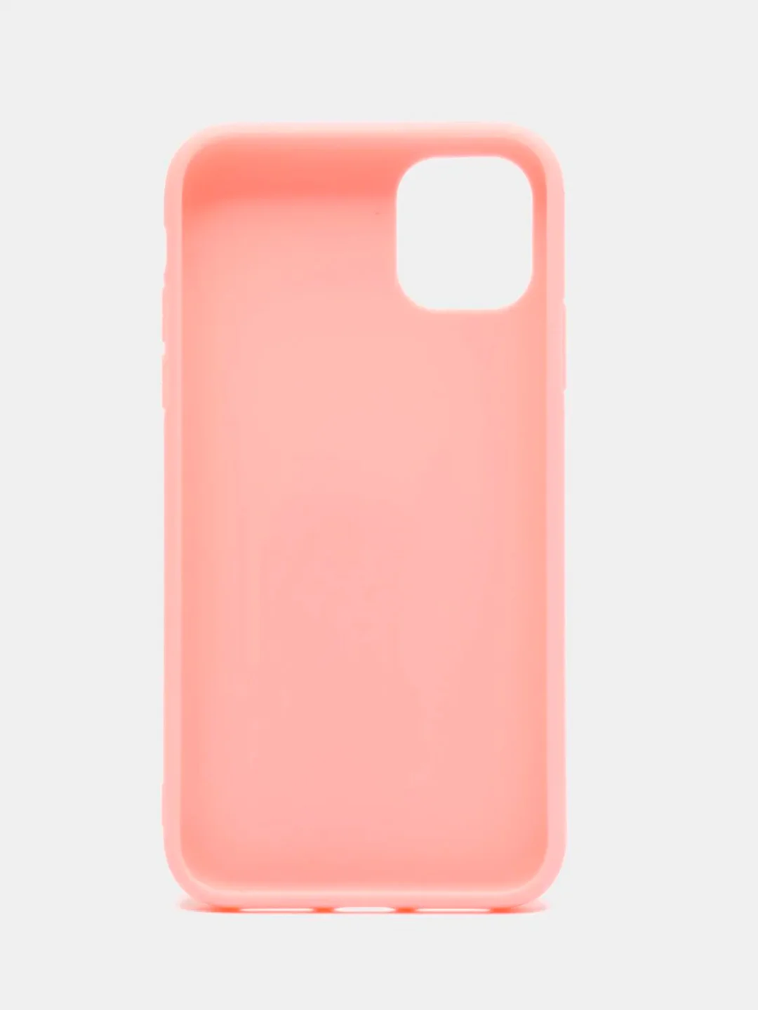Розовый чехол силиконовый на Айфон (iPhone) 11, 14, 13, 12, XR, XS, X,6s,7, 8, SE, Pro, Max, Plus