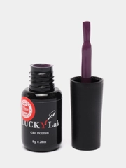 Гель лак для ногтей LuckyLak FL №083, 8g насыщенный винный сливовый лак для маникюра