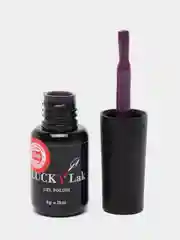 Гель лак для ногтей LuckyLak FL №083, 8g насыщенный винный сливовый лак для маникюра
