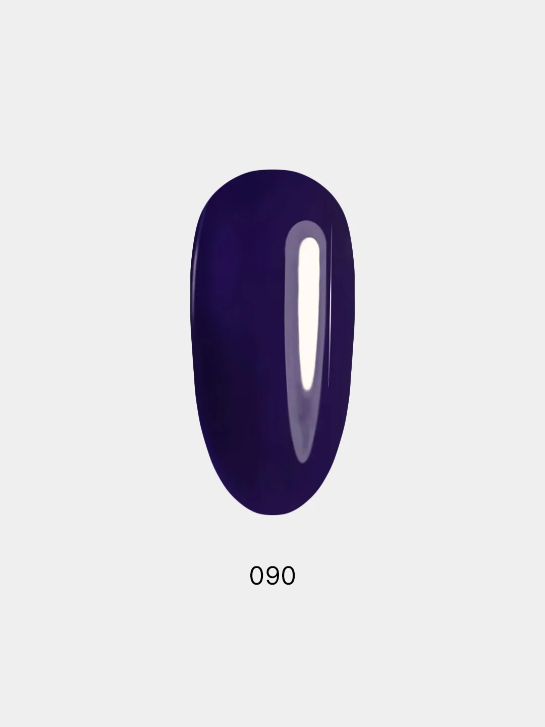 Гель лак для ногтей LuckyLak FL №090, 8g темно-фиолетовый лак для маникюра и педикюра