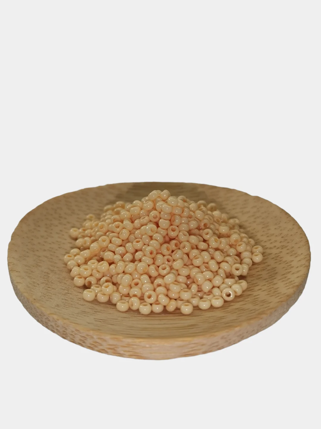 Багровый бисер чешский Preciosa, Чехия, № 10, Natural Opaque