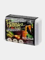 Соляной брикет для бани и сауны Банька, 1.3 кг, соль, Подарок на новый год мужчине женщине