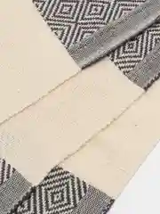 Серый меланж пештемаль/пляжное покрывало/Парео/Палантин/Шарф/Полотенце Пляжное/Пляжный коврик