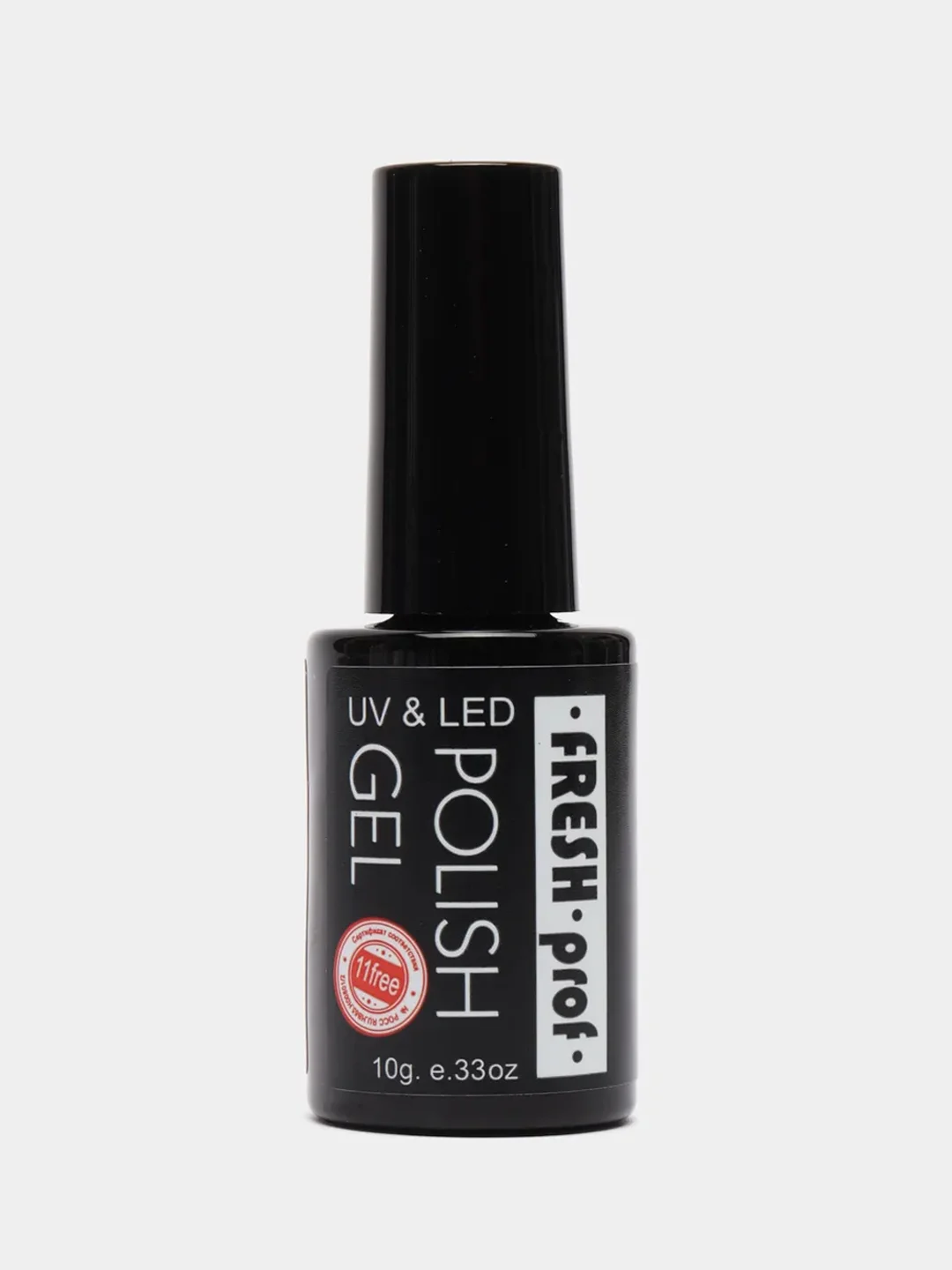 Бежевый меланж гель лак для ногтей Fresh Prof "Lipstick Camouflage 4", 10г френч натуральный бежевый