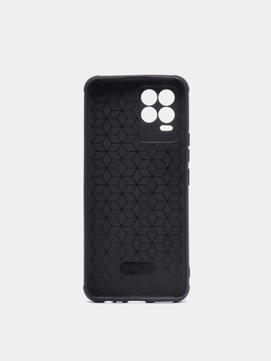 Багровый чехол Realme 8 / Realme 8 Pro Реалми 8 / 8 Про черный силиконовый под кожу