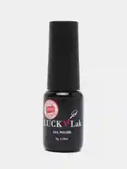 Гель лак для ногтей, гель-лак LuckyLak FL №114 8g серый лак для маникюра и педикюра