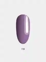 Гель лак для ногтей гель-лак LuckyLak FL №119 8g сиреневый лиловый для маникюра и педикюра