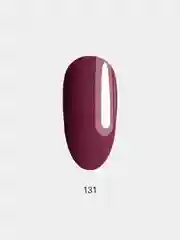 Гель лак для ногтей, гель-лак LuckyLak FL №131, 8g розовый красный подтон для маникюра
