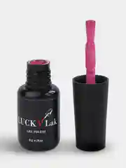 Гель лак для ногтей, гель-лак LuckyLak FL №133 8g темно розовый для маникюра и педикюра