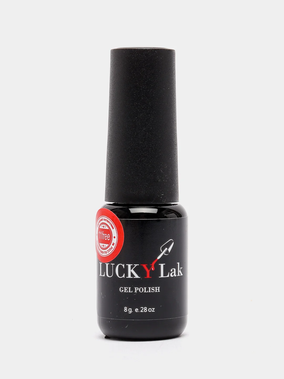 Гель-лак для ногтей LuckyLak FL №120, 8 g, пыльно-розовый лак для маникюра и педикюра