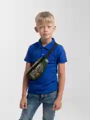 Золотистый хаки сумка поясная детская